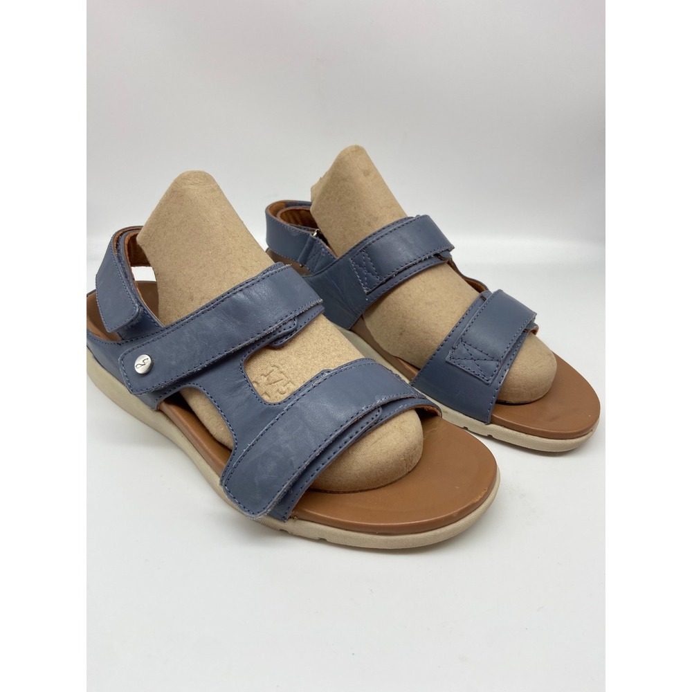 Strive Sandals Womens Sz‎ 9 Blue Aruba Adjustable Straps Comfort Support